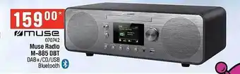 Happyland Muse radio m-885 dbt dab+-cd-usb bluetooth aanbieding