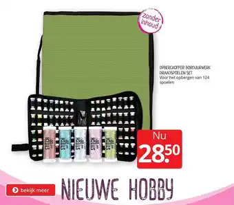 Opbergkoffer Borduurwerk Draadspoelen Set