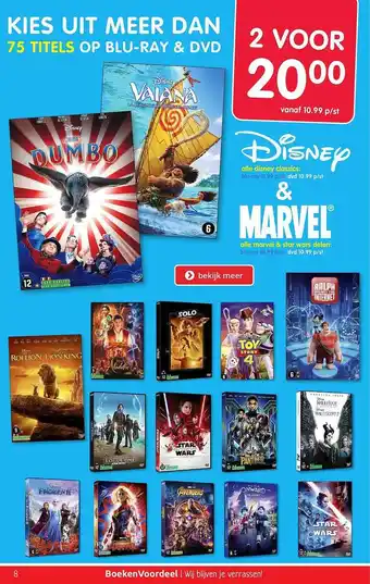 Boekenvoordeel Kies Uit Meer Dan 75 Titels Op Blu-ray & Dvd aanbieding