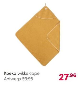 Baby & Tiener Koeka wikkelcape antwerp aanbieding