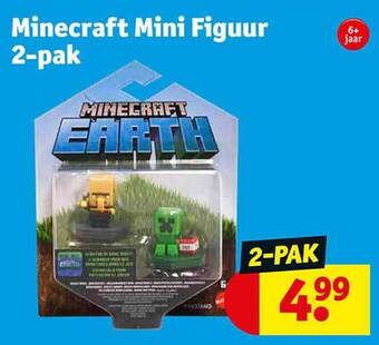 Kruidvat Minecraft mini figuur 2pak aanbieding
