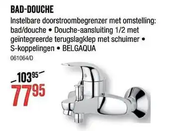 HandyHome Mengkranen start eco bad-douche aanbieding