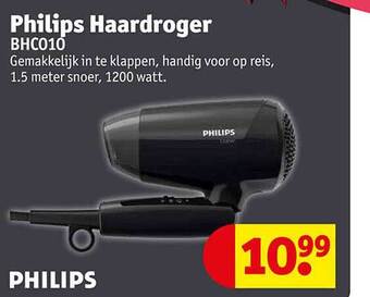 Kruidvat Philips haardroger aanbieding