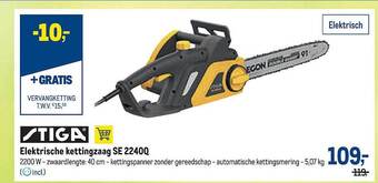 Makro Elektrische kettingzaag aanbieding