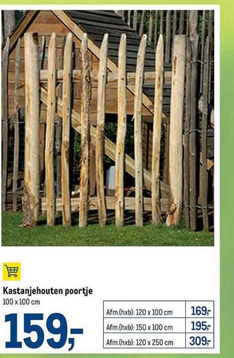 Kastanjehouten poortje