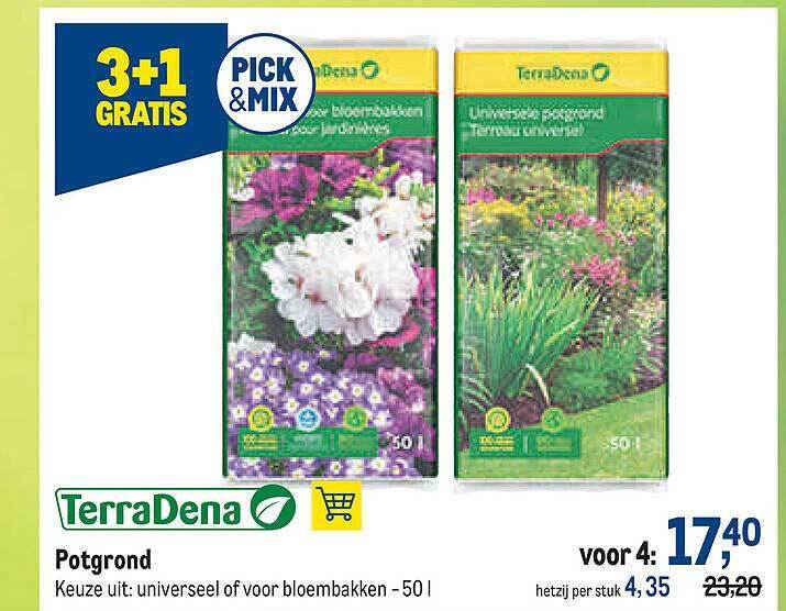 Makro Potgrond aanbieding