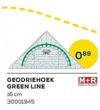 Supra Bazar Geodriehoek green line aanbieding