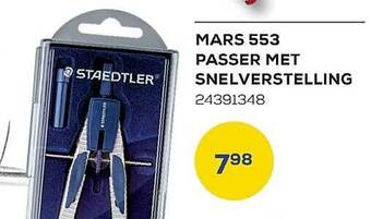 Mars 553 passer met snelverstelling