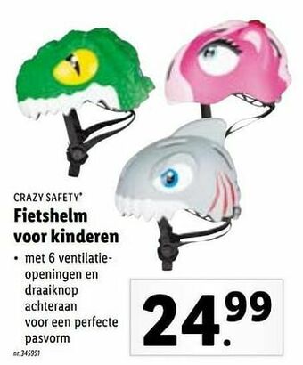 Lidl Fietshelm voor kinderen aanbieding