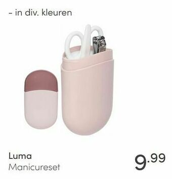 Baby & Tiener Luma manicureset aanbieding