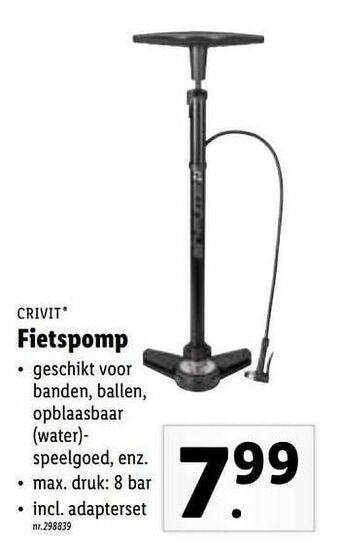 Lidl Fietspomp aanbieding