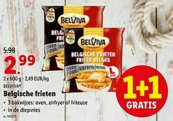 Belgische frieten