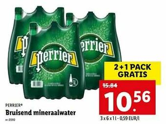 Lidl Bruisend mineraalwater aanbieding