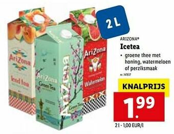 Lidl Icetea aanbieding