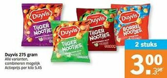 Albert Heijn Duyvis aanbieding