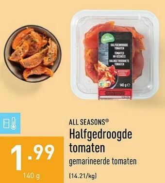 ALDI Halfgedroogde tomaten aanbieding