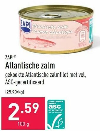 ALDI Atlantische zalm aanbieding