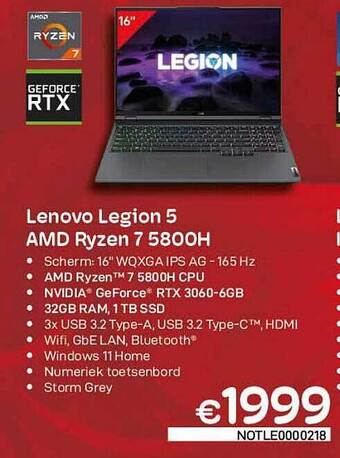 Lenovo legion 5 amd ryzen 7 5800h