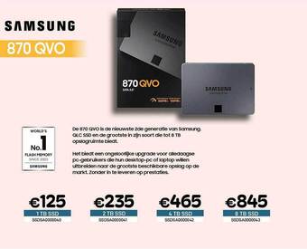 CompuDeals Samsung 870 qvo aanbieding