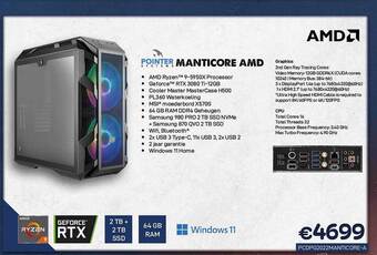 CompuDeals Pointer systems manticore amd aanbieding