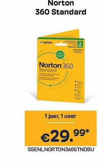 CompuDeals Norton 360 standard aanbieding
