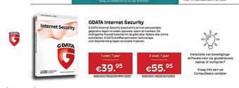 CompuDeals Gdata internet security aanbieding