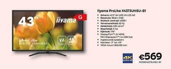 CompuDeals Iiyama prolite x4373uhsu-b1 aanbieding