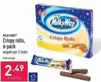 ALDI Crispy rolls aanbieding