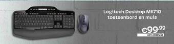 Logitech desktop mk710 toetsenbord en muis