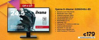 CompuDeals Iiyama g-master g2560hsu-b3 aanbieding
