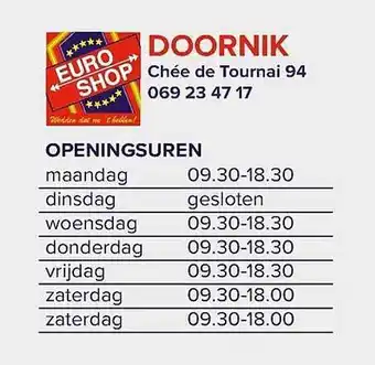Doornik chée de tournai 94