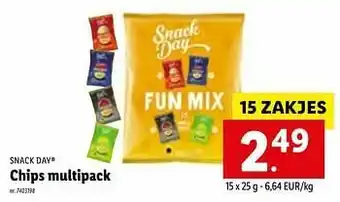 Lidl Chips multipack aanbieding