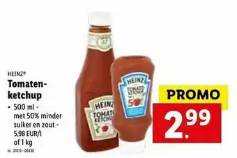 Lidl Tomatenketchup aanbieding