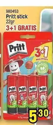 Happyland Pritt stick 22gr aanbieding