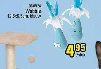 Happyland Wobble blauw aanbieding