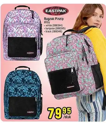 Happyland Eastpak rugzak pinzip ditsy aanbieding