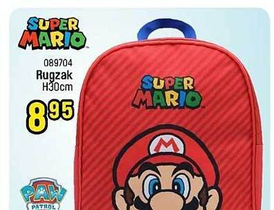 Happyland Super mario rugzak aanbieding