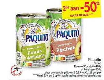 Paquito siroop