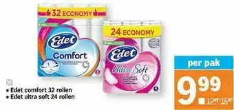 Albert Heijn Edet comfort aanbieding