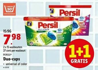 Lidl Duo-caps aanbieding