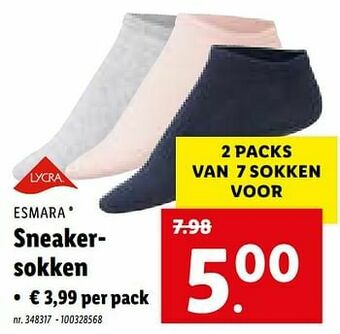 Sneakersokken