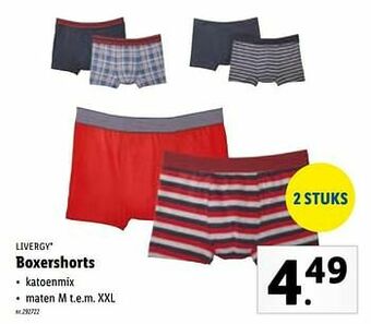 Lidl Boxershorts aanbieding