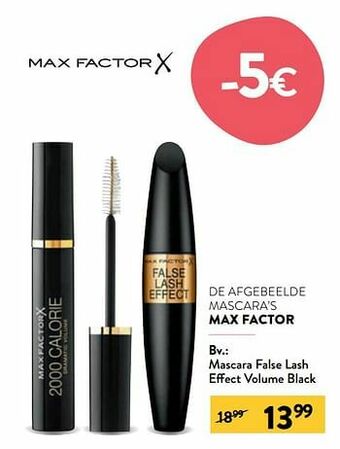 Di Mascara false lash effect volume black aanbieding