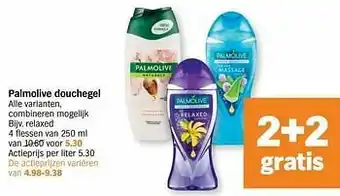 Albert Heijn Palmolive douchegel relaxed aanbieding