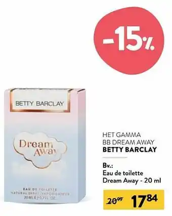 Di Eau de toilette dream away aanbieding