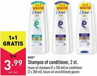 ALDI Shampoo of conditioner aanbieding