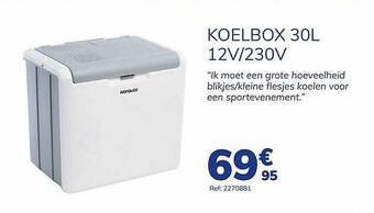 Auto5 Koelbox 30l 12v-230v aanbieding