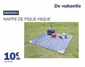 Nappe de pique-nique