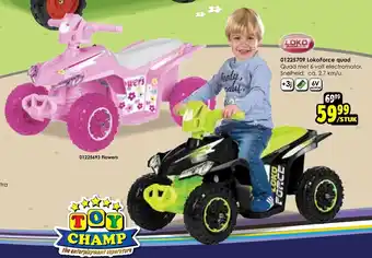 ToyChamp 01225709 LokoForce quad aanbieding