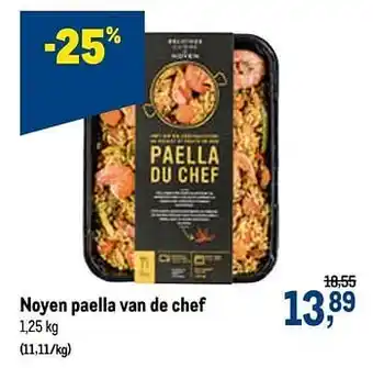 Makro Noyen paella van de chef 1.25kf aanbieding